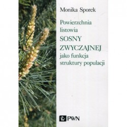 Powierzchnia listowia sosny...