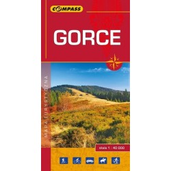 Gorce. Mapa turystyczna w...