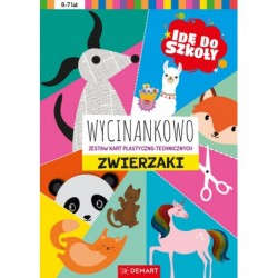 Idę do szkoły. Wycinankowo....