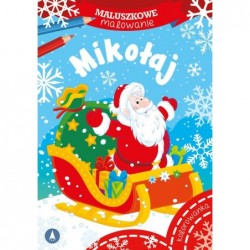 Maluszkowe malowanie. Mikołaj