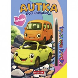 Tęczowa kredka. Autka z...