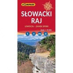Słowacki Raj. Mapa...