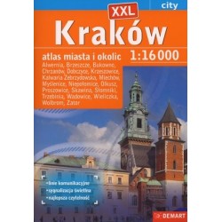 Kraków XXL. Atlas miasta i...