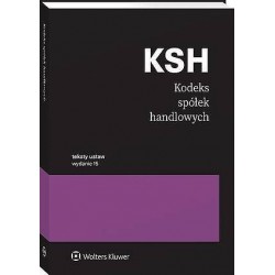 Kodeks spółek handlowych....