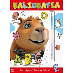 Kaligrafia z tęczowym ołówkiem