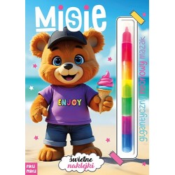 Misie. Gigantyczny neonowy...