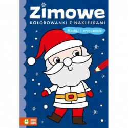 Zimowe kolorowanki z...