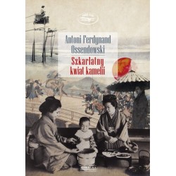 Szkarłatny kwiat kamelii