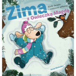 Zima z owieczką Magdą....