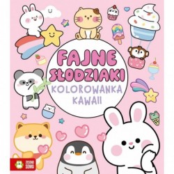Kolorowanka Kawaii. Fajne...