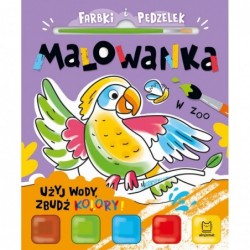 W zoo. Malowanka. Farbki i...