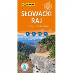 Słowacki Raj. Mapa...