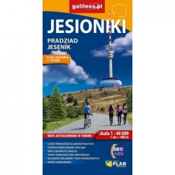 Jesioniki Pradziad. Mapa...