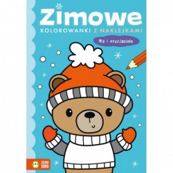 Zimowe kolorowanki z...