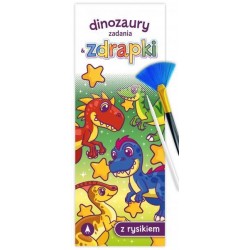 Dinozaury. Zadania & zdrapki