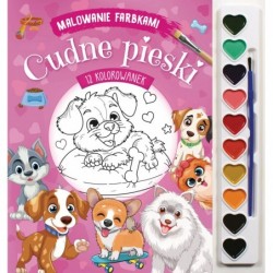 Malowanie farbkami. Cudne...