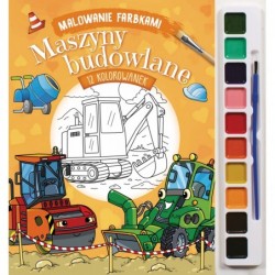 Malowanie farbkami. Maszyny...