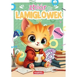 Zbiór łamigłówek z naklejkami