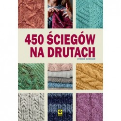 450 ściegów na drutach