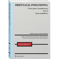 Ordynacja podatkowa. Tom II...