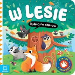 W lesie. Podwójne okienka....