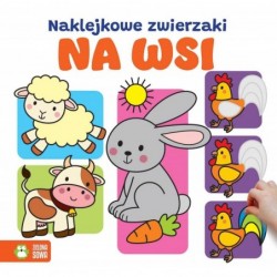 Naklejkowe zwierzaki. Na wsi
