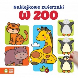 Naklejkowe zwierzaki. W zoo