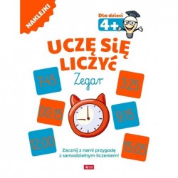 Uczę się liczyć. Zegar 4+