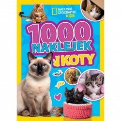 1000 naklejek. Koty....