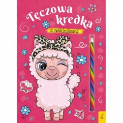 Tęczowa kredka. Lama