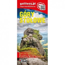 Góry Stołowe. Mapa...