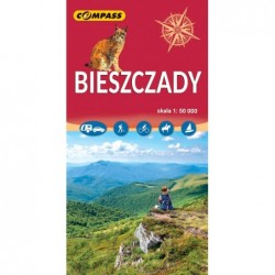 Bieszczady. Mapa...