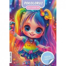 Pokoloruj dzień modelki Mili