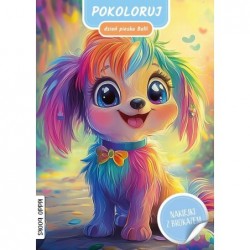 Pokoloruj dzień pieska Belii