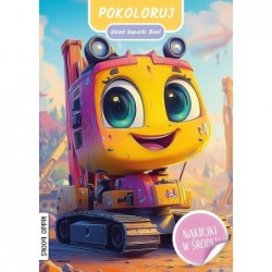 Pokoloruj dzień koparki Beni