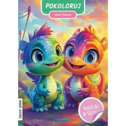 Pokoloruj dzień dinusia