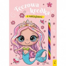 Tęczowa kredka. Syrenka