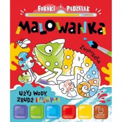 Farbki i pędzelek....