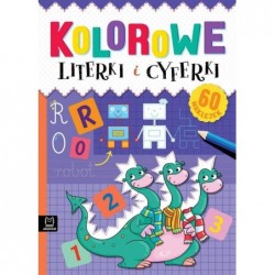 Kolorowe literki i cyferki