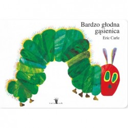 Bardzo głodna gąsienica mała