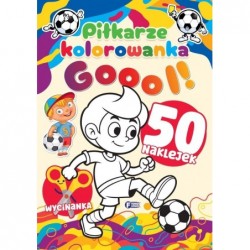 Piłkarze. Kolorowanka