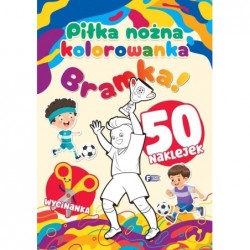 Piłka nożna. Kolorowanka