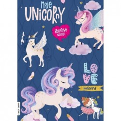 Moje unicorny. Brokatowe...