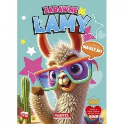 Zabawne lamy z naklejkami