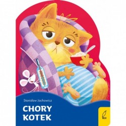 Chory kotek. Wykrojnik