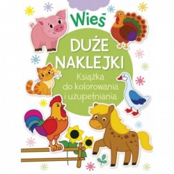 Wieś. Duże naklejki....