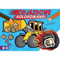 Odjazdowe kolorowanki. Koparki
