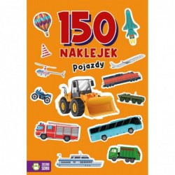 150 naklejek. Pojazdy