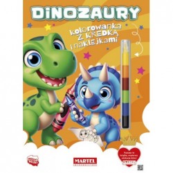 Dinozaury. Kolorowanka z...