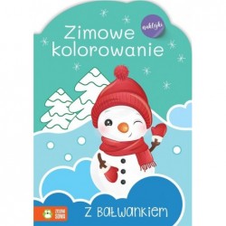Zimowe kolorowanie z...